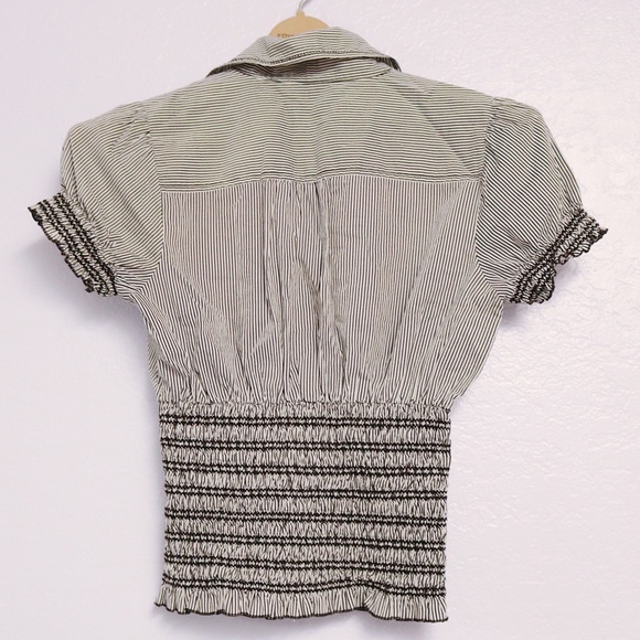 Elastic basic blouse - Picture 2 of 2